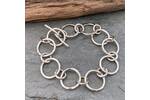Chunky silver chain bracelet 2