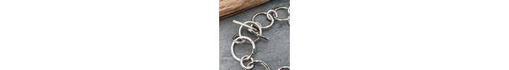 Chunky silver chain bracelet 3
