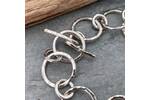 Chunky silver chain bracelet 3