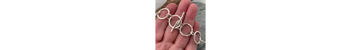 Chunky silver chain bracelet 4