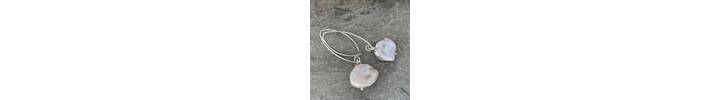 Keshi pearl earrings 2